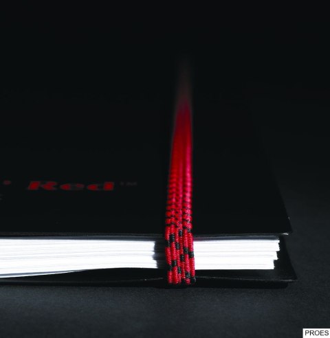 Kołonotatnik A4 70 kartek, kratka / tagi, BLACK n RED, OXFORD, 400047654 Kołonotatnik A4 70 kartek, kratka / tagi, BLACK n RED, OXFORD, 400047654
