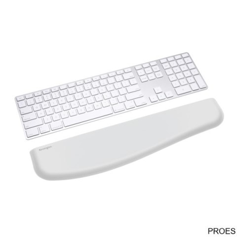 Podkładka Kensington ErgoSoft pod nadgarstki do klawiatur płaskich, szara K50434EU