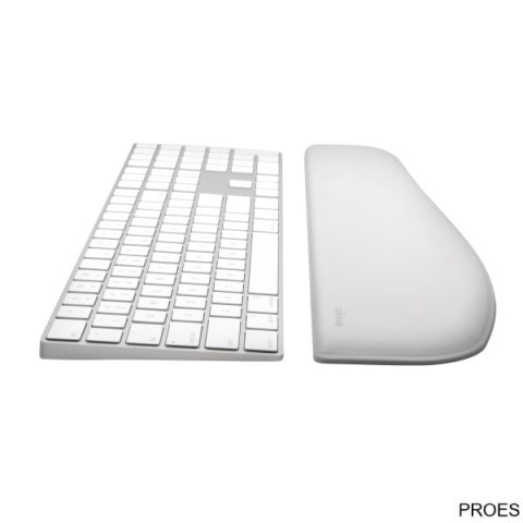 Podkładka Kensington ErgoSoft pod nadgarstki do klawiatur płaskich, szara K50434EU