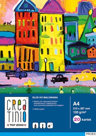 Blok do malowania A3 20k 120g CREATINIO 400079859