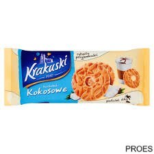 Ciastka BAHLSEN KRAKUSKI KOKOSOWE 168g