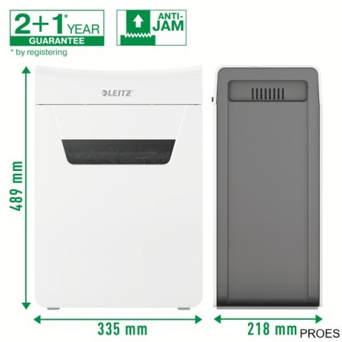 Niszczarka Leitz IQ Protect 10, P4, 10 kartek, 18 l kosz 80920000 Niszczarka Leitz IQ Protect 10, P4, 10 kartek, 18 l kosz 80920000
