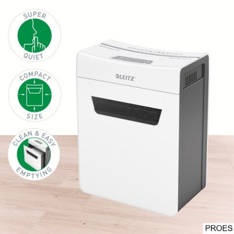 Niszczarka Leitz IQ Protect 8, P4, 8 kartek, 14 l kosz 80910000 Niszczarka Leitz IQ Protect 8, P4, 8 kartek, 14 l kosz 80910000