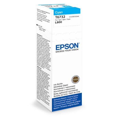 Tusz EPSON T6732 cyan 70ml C13T67324A