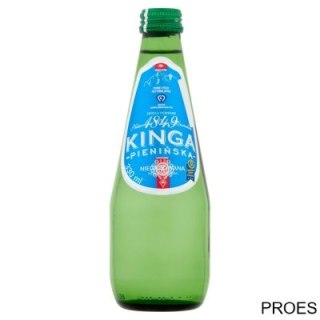 Woda KINGA PIENIŃSKA 330ml (12szt.) niegazowana szkło