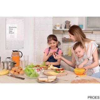 Tablica akrylowa suchościeralna do zawieszania na ścianie Nobo Home 600x450mm 1915621