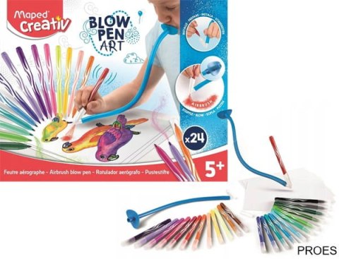 Flamastry dmuchane 24 kolory MAPED CREATIV 846712 Flamastry dmuchane 24 kolory MAPED CREATIV 846712