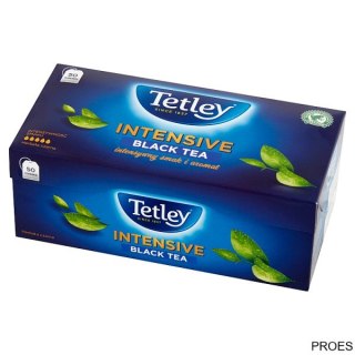 Herbata TETLEY INTENSIVE czarna 50 saszetek z zawieszką