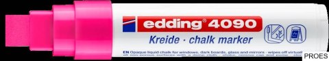 Marker kredowy ścięta końcówka 4 -15 mm różowy fluor. Edding 4090/069/RF Marker kredowy ścięta końcówka 4 -15 mm różowy fluor. Edding 4090/069/RF