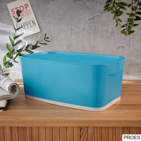 MyBox Cosy mały pojemnik z pokrywką, niebieski Leitz 52630061