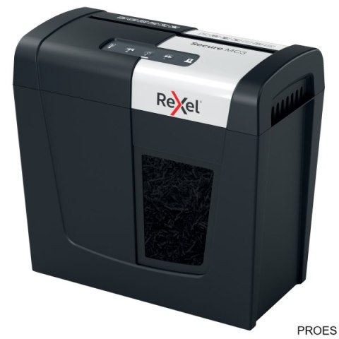 Niszczarka Rexel Secure MC3, (P-5), 3 kartki, 10 l kosz, 2020128EU Niszczarka Rexel Secure MC3, (P-5), 3 kartki, 10 l kosz, 2020128EU