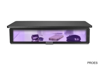 Podstawka pod monitor Kensington UVStand z przegrodą UV do dezynfekcji, czarna K55100WW