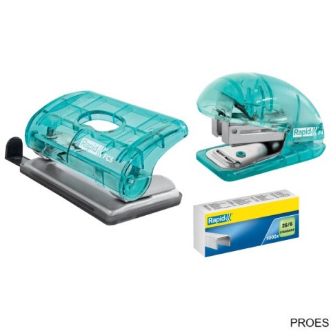 Zszywacz mini Rapid ColourBreeze F4, 10 kartek, 5 lat gwarancji, niebieski 5001327 Zszywacz mini Rapid ColourBreeze F4, 10 kartek, 5 lat gwarancji, niebieski 5001327