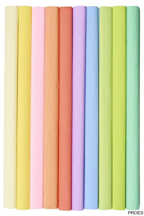 Bibuła marszczona Creatinio 50x200 mix pastelowy komplet 10 sztuk 400153932 TOP-2000 Bibuła marszczona Creatinio 50x200 mix pastelowy komplet 10 sztuk 400153932 TOP-2000