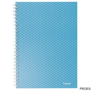 Kołonotatnik ColourBreeze A5, w kratkę, niebieski Esselte 628466