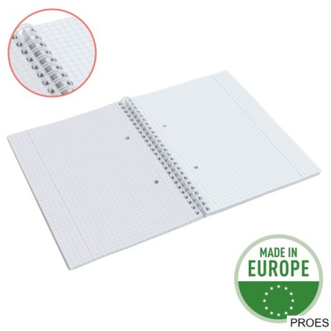 Kołonotatnik ColourBreeze A5, w kratkę, niebieski Esselte 628466 Kołonotatnik ColourBreeze A5, w kratkę, niebieski Esselte 628466