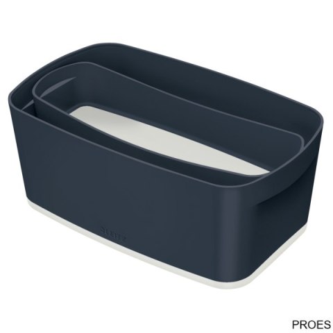 MyBox Cosy mały pojemnik z pokrywką, szary Leitz 52630089