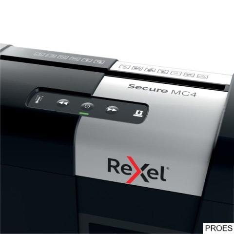 Niszczarka Rexel Secure MC4, (P-5), 4 kartki, 14 l kosz, 2020129EU