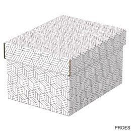Pudełka domowe do przechowywania, rozmiar S, 3 sztuki, białe Esselte 628280