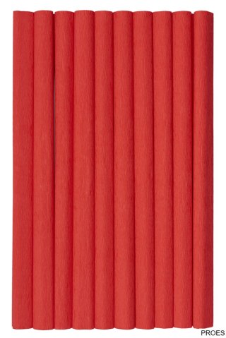 Bibuła marszczona Creatinio 50x200 czerwony 400153895 TOP-2000
