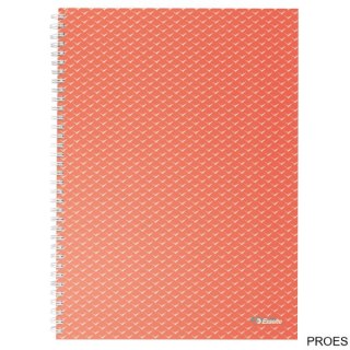 Kołonotatnik ColourBreeze A4, w kratkę, koralowy Esselte 628478