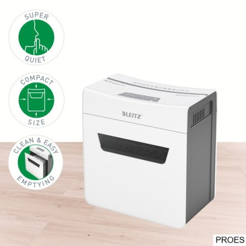 Niszczarka Leitz IQ Protect 6, P4, 6 kartek, 10 l kosz 80900000 Niszczarka Leitz IQ Protect 6, P4, 6 kartek, 10 l kosz 80900000