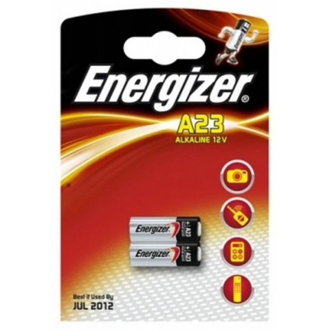 Bateria alkaliczna ENERGIZER 23A MN21 (2szt.) 12V EN-083057 m.in. do pilota samochodowego