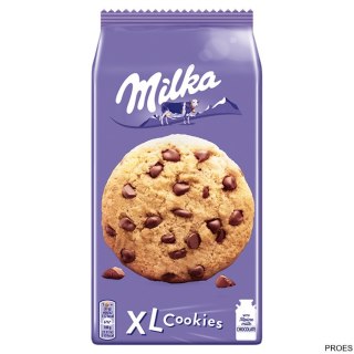 Ciastka MILKA COOKIES XL CHOCO 184g