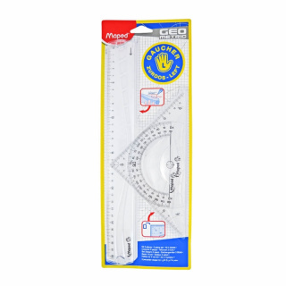 Komplet geometryczny dla lewor .lin.ekierka,kąt.897118 MAPED