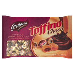 Toffino czekoladowe Toffi mleczne nadziewane 1 kg