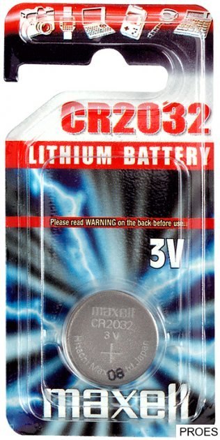 Bateria MAXELL CR2032 3V B1 litowa