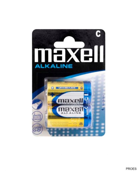 Bateria MAXELL LR14 C (2 szt.) ALKALINE Bateria MAXELL LR14 C (2 szt.) ALKALINE
