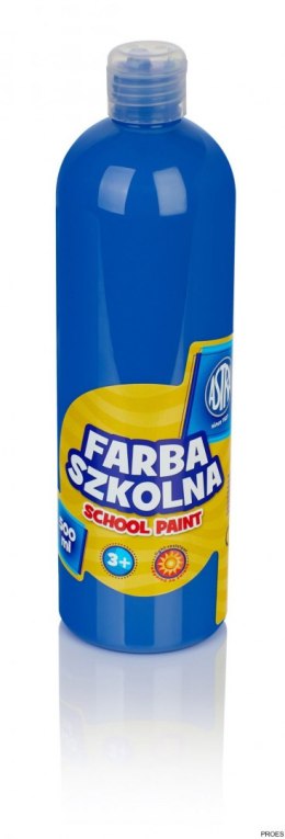 Farba szkolna Astra 500 ml - niebieska ciemna, 301109004