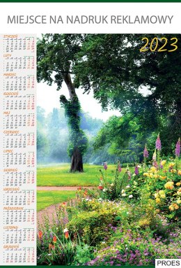 Kalendarz Plakatowy B-1, P06 - MOSTEK 2024 TELEGRAPH