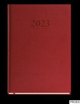 Terminarz Uniwersalny A4 2024 - bordowy Michalczyk i Prokop T-218V-B