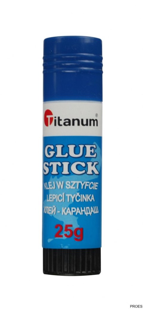 Klej w sztyfcie 21g 407546 TITANUM uniwersalny Klej w sztyfcie 21g 407546 TITANUM uniwersalny