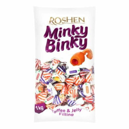 Minky Binky cukierki toffi galaretka 1kg