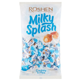 Milky Splash Toffi z nadzieniem mlecznym 1 kg