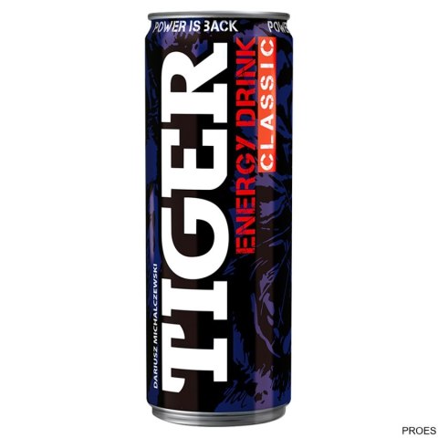 Napój TIGER ENERGY DRINK 0,25 puszka Napój TIGER ENERGY DRINK 0,25 puszka