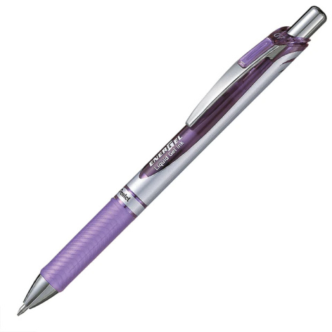 Pióro kulkowe 0,7mm ENERGEL liliowe BL77-V3X PENTEL