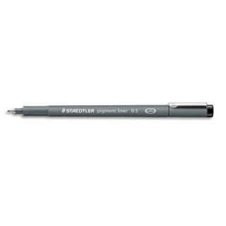 Pisak pigment liner 0,5 mm czarny, 308 05-9 STAEDTLER