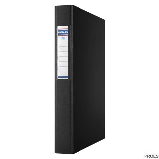 Segregator A4/2R/25 3734001PL-01 czarny DONAU grzbiet 3.5cm