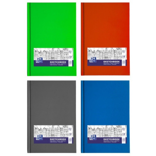 Szkicownik SKETCHBOOK szyty A6 96k 100g mix 400152625 OXFORD