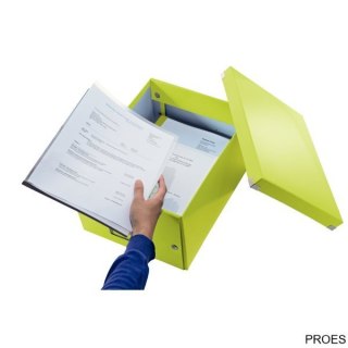 Pudło LEITZ C&S uniwersalne średnie WOW zielone 60440064