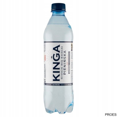 Woda KINGA PIENIŃSKA 0,5L (12szt.) gazowana