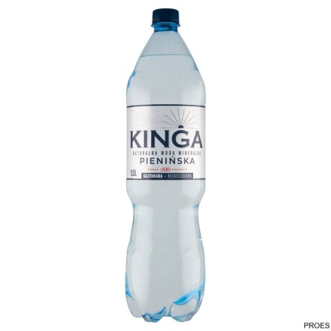 Woda KINGA PIENIŃSKA 1,5L (6szt.) gazowana Woda KINGA PIENIŃSKA 1,5L (6szt.) gazowana