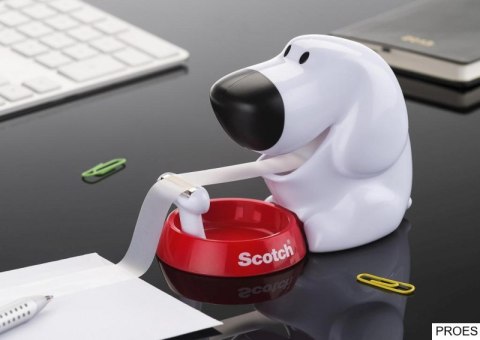Dyspenser do taśm Scotch w kształcie pieska (C31-Dog), taśma GRATIS 3M-HK100010295 3M-HK100010295 Dyspenser do taśm Scotch w kształcie pieska (C31-Dog), taśma GRATIS 3M-HK100010295 3M-HK100010295