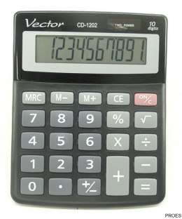 Kalkulator VECTOR CD-1202 10p
