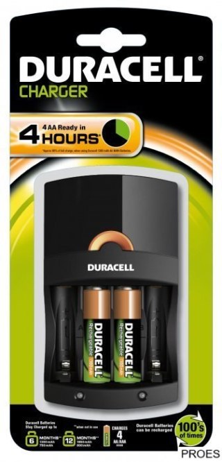 Ładowarka DURACELL CEF14+2AA 1300mAh (4-godz.) 4640123/4640126