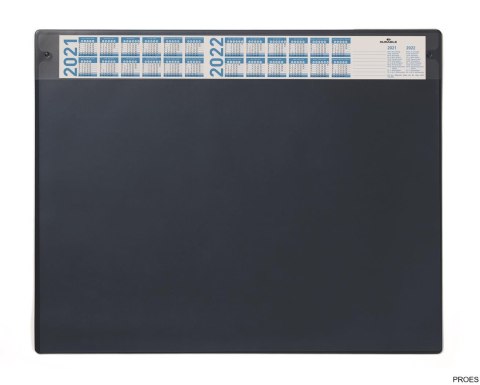 Podkład na biurko z okł. przezr. i kalend. 65 0x520mm granat 720507 DURABLE